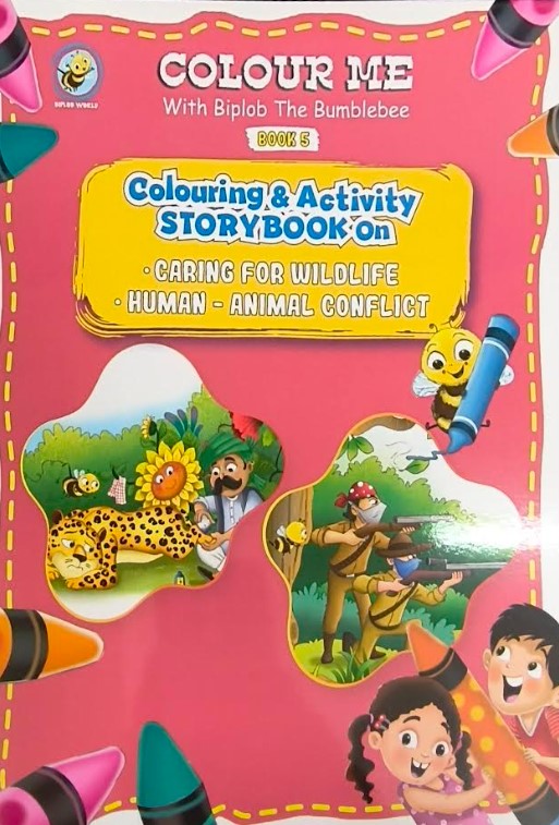 Colour Me With Biplob The Bumblebee Activity Book 5